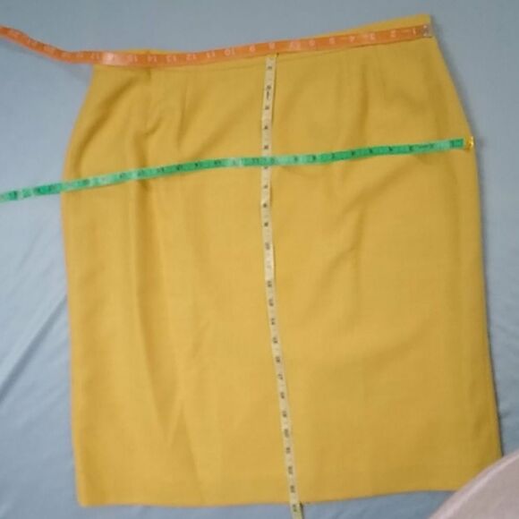 2PC Le Suit PETITE TOWSuit , Shirt Yalow Women Size 16 - Picture 7 of 14